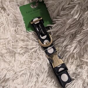 Kate Spade Art Dots Collar with Black and White Design